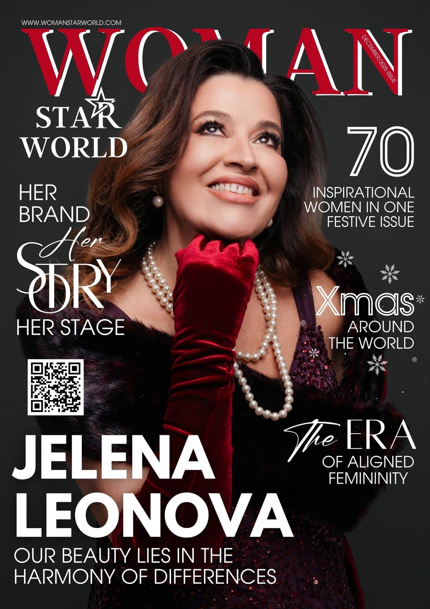 Jelena Leonova - Woman Star World Magazine