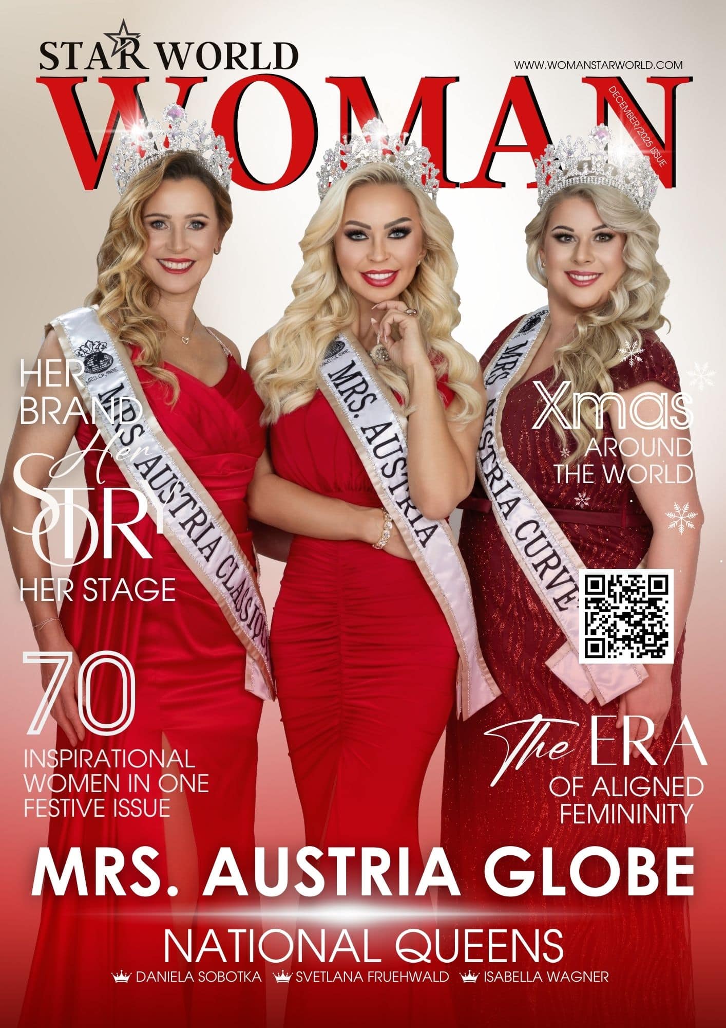 Woman Star World Magazine - 3 Austrian Queens